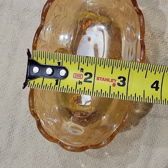 Jeanette glass Footed candy dish - Picture 6 of 6